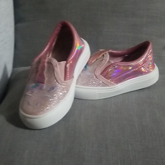Tropicana Shoes Unicorn Glitter Pink Baby Girl - Picture 4 of 9